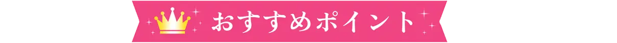 おすすめポイント